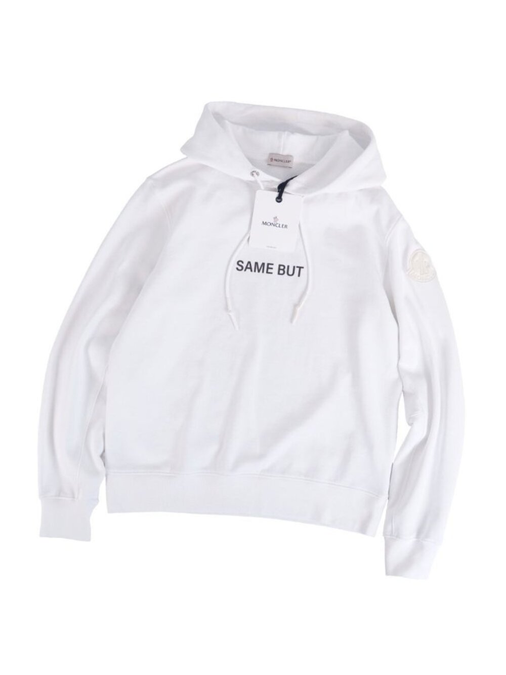 Moncler Hoodie Sweatshirt White